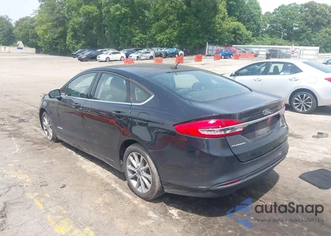 2017 Ford Fusion Hybrid Se from USA, damaged, VIN 3FA6P0LU4HR358501